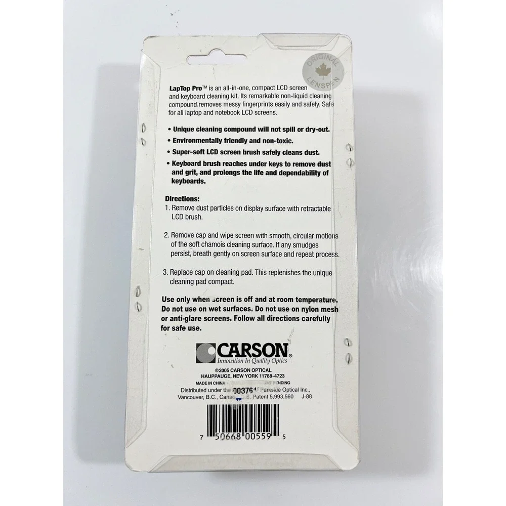 Carson‎ All-in-1 Laptop Pro Computer Cleaning System (Open Box New)